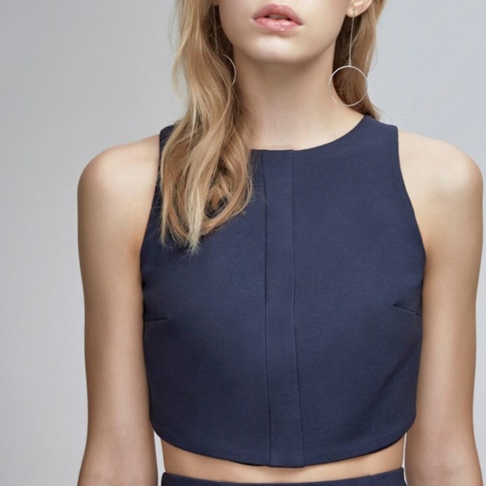 Nwot Finders Keepers Aspect Crop Top